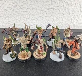 Pox Walkers Painted Squad of 10x Deathguard Chaos Space Marines Warhammer 40K