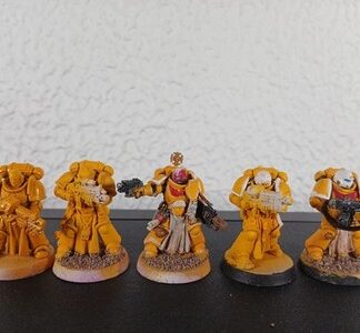 Sternguard Veteran Primed Magnet Squad of 5x Iron Hands Space Marines Warhammer