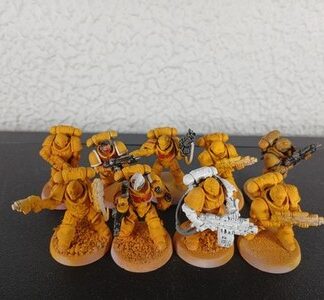 Intercessors Primed Squad of 9x Imperial Fists Space Marines Warhammer 40K