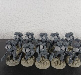 Mark 2 MKII Assault Squad of 10x Space Marines Warhammer 30/40K AOS GW