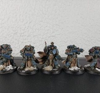 Sternguard Veterans Painted Magnet Squad of 5x Space Wolves Space Marines 40K GW