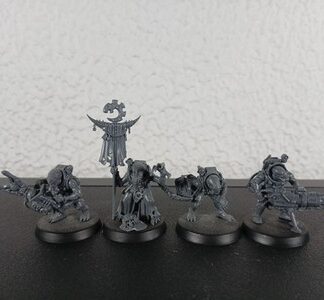 Acolyte Hybrid Squad of 4x Genestealer Cult Warhammer 40K Games Workshop