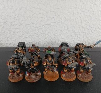 Tactical Marine Painted Squad of 10x Space Marines Warhammer 40K Games Workshop