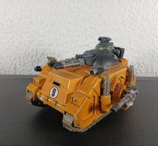 Predator Annihilator Painted Imperial Fists Space Marines Warhammer 40K GW