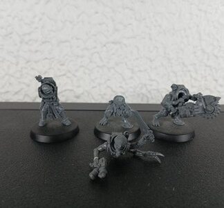 Acolyte Hybrid Squad of 3x Genestealer Cult Warhammer 40K Games Workshop