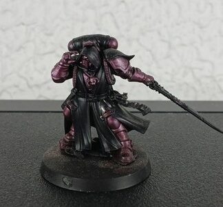 Librarian in Phobos Armor Primed Space Marines Ultramarines Warhammer 40K GW