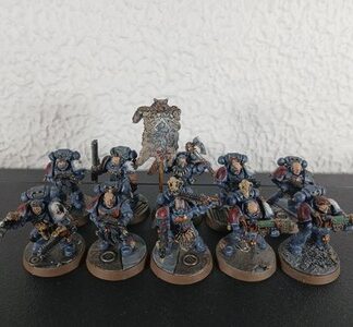 Grey Hunters Painted Squad of 10x Space Wolves Space Marines 40K GW