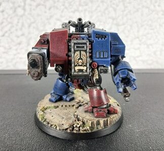 Venerable Dreadnought Painted Space Marines Ultramarines Warhammer 40K GW