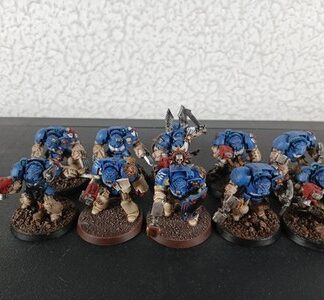 Terminators Squad of 10x Space Marines Ultramarines Warhammer 40K Games Workshop