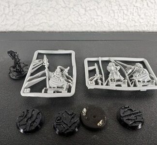 Warlocks Squad of 3x Finecast Eldar Aeldari Warhammer 40K Games Workshop