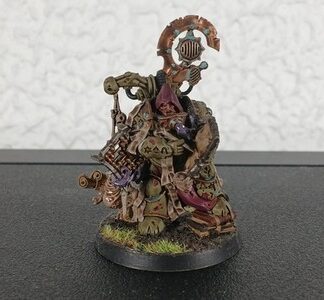 Scribus Wretch the Tallyman Painted Deathguard Chaos Space Marines Warhammer 40K