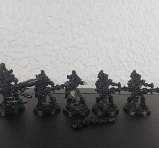Dark Reapers Primed Metal Squad of 5x Eldar Aeldari Warhammer 40K Games Workshop