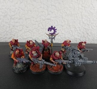 Neophyte Hybrid Painted Squad of 9x Genestealer Cult Warhammer 40K GW