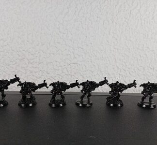 Warp Spider Metal Primed Squad of 6x Eldar Aeldari Warhammer 40K Games Workshop