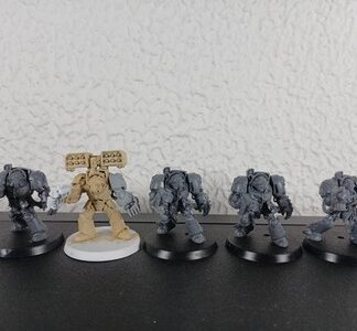 Deathwing Terminators Squad of 5x Dark Angels Space Marines Warhammer 40K GW