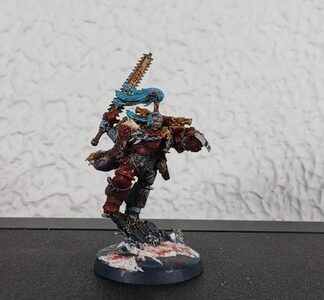 Kahrne The Betrayer Painted Ragnar Blackmane Chaos Space Wolves Warhammer 40K GW