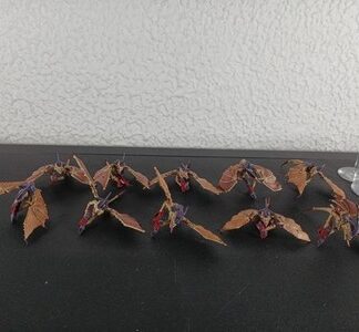 Gragoyles Painted Squad of 10x With Stand Tyrannids Warhammer 40K Games Workshop
