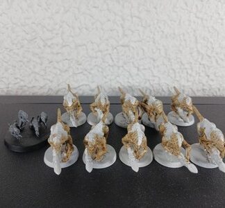 Termaguats Primed Squad of 10x + Ripper Swarm Tyrannids Xenos Warhammer 40K GW