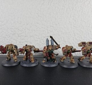 Deathwing Terminators Painted Squad of 5x Dark Angels Space Marines Warhammer40K