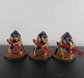 Hive Guard Painted Squad of 3x Tyrannids Xenos Warhammer 40K Games Workshop