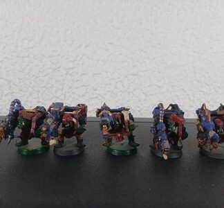 Lootas Painted Squad of 5x Orks Warhammer 40K Games Workshop