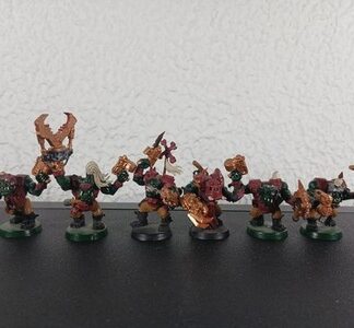 Nobz Painted Squad of 6x Orks Warhammer 40K Games Workshop