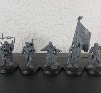 Cadian Command Magnet Squad of 5x Astra Militarum Warhammer 40K Games Workshop