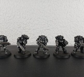 Heavy Intercessors Painted Squad of 5x Space Marines Warhammer 40K