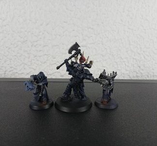 Dark Apostle Kitbash Partially Painted Chaos Marines Warhammer 40K GW