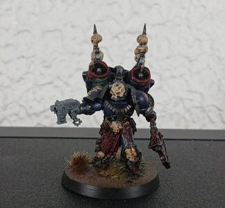 Chaos Lemartes Kitbash Partially Painted Chaos Marines Warhammer 40K GW