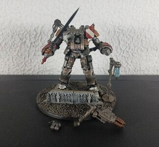 Nemesis Dreadknight Painted Grey Knights Space Marines Warhammer 40K GW