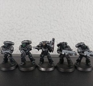 Intercessors Painted Squad of 5x Grey Knights Space Marines Warhammer 40K GW