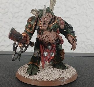 Nurgle Demon Prince Painted Deathguard Chaos Space Marines Warhmmer 40K GW