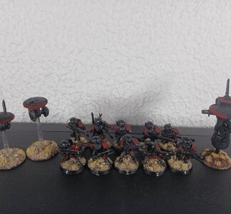 Pathfinders Painted Magnet Squad of 10x Tau Empire Warhammer 40K GW
