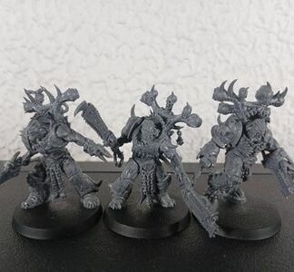 Eightbound Squad of 3x World Eaters Chaos Space Marines Warhammer 40K GW