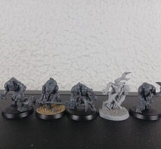Abberant Squad of 5x Genestealer Cult Warhammer 40K Games Workshop