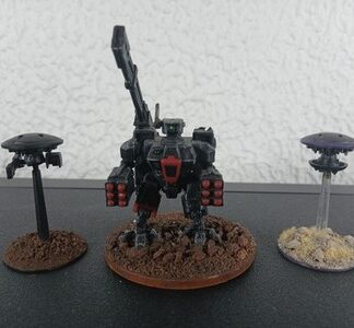 Broadside Battlesuit XV88 Part Metal Painted Tau Empire Warhammer 40K GW