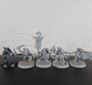 Acolyte Hybrid Squad of 5x Genestealer Cult Warhammer 40K Games Workshop