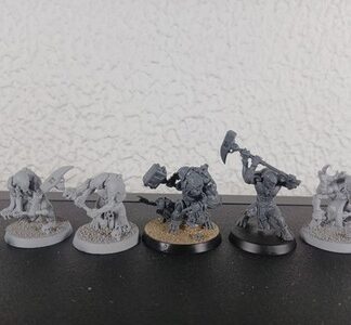 Abominant & Abberant Squad of 4x Genestealer Cult Warhammer 40K GW