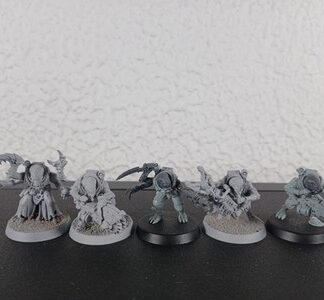 Acolyte Hybrid Squad of 5x Genestealer Cult Warhammer 40K Games Workshop