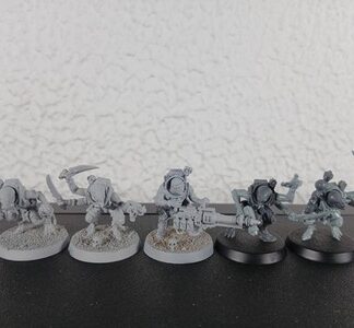 Acolyte Hybrid Squad of 5x Genestealer Cult Warhammer 40K Games Workshop