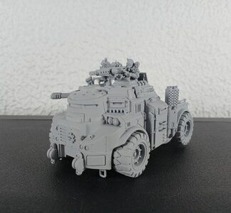 Goliath Truck Primed Genestealer Cult Xenos Warhammer 40K Games Workshop