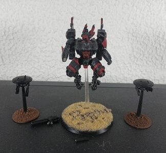 Commander in Battlesuit Painted Magnet Tau Empire Warhammer 40K Games Workshop