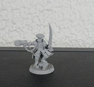 Commisar Primed Kitbashed Genestealers Warhammer 40K Games Workshop