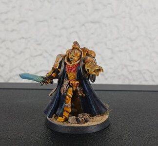 Librarian Painted Iron Hands Space Marines Ultramarines Warhammer 40K GW