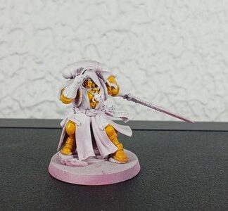 Librarian in Phobos Armor Primed Space Marines Ultramarines Warhammer 40K GW