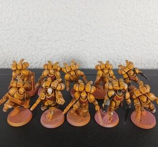 Jump Pack Intercessors Primed Squad of 10x Iron Hands Space Marines Warhammer
