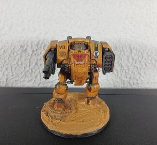 Ballistus Dreadnought Painted Space Marines Warhammer 40K Games Workshop