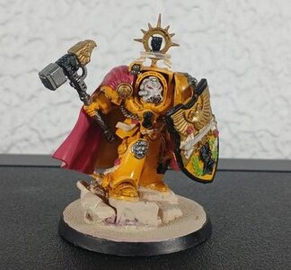Darnath Lysander Painted Magnet Iron Hands Space Marines Ultramarines 40K GW