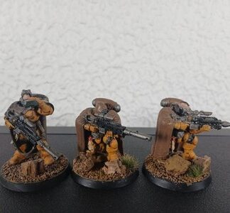Eliminators Painted Squad of 3x Iron Hands Space Marines Warhammer 40K GW